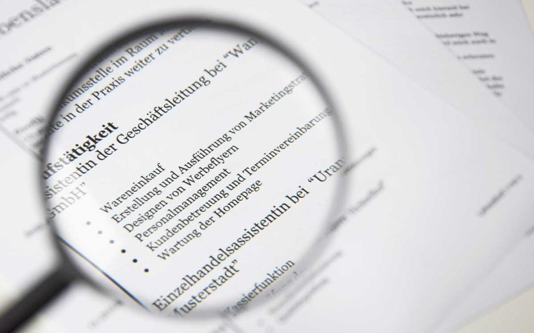 Dos and Don'ts in Bewerbungsschreiben